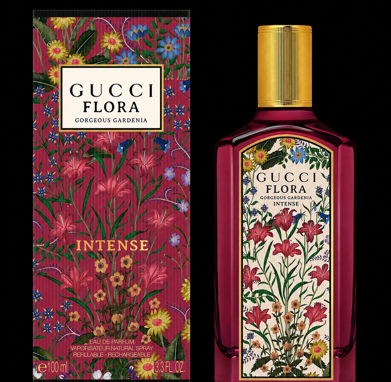 Gucci Flora Gorgeous Gardenia Intense Eau De Parfum 3.3oz