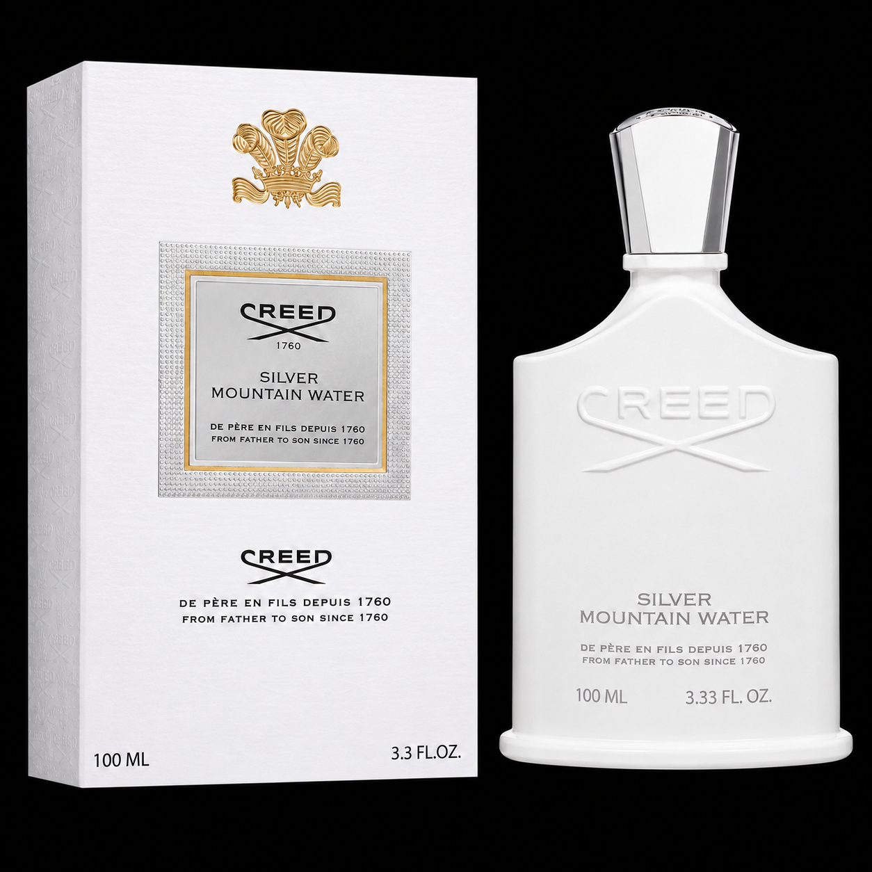 Creed Silver Mountain Water 3.3oz
