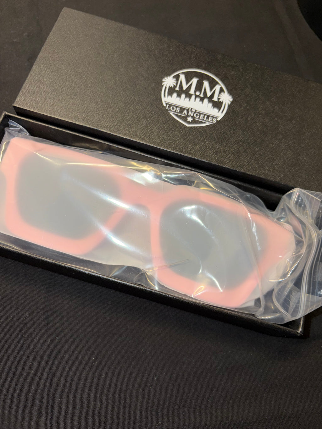 M.M in Los Angeles Pink Glasses