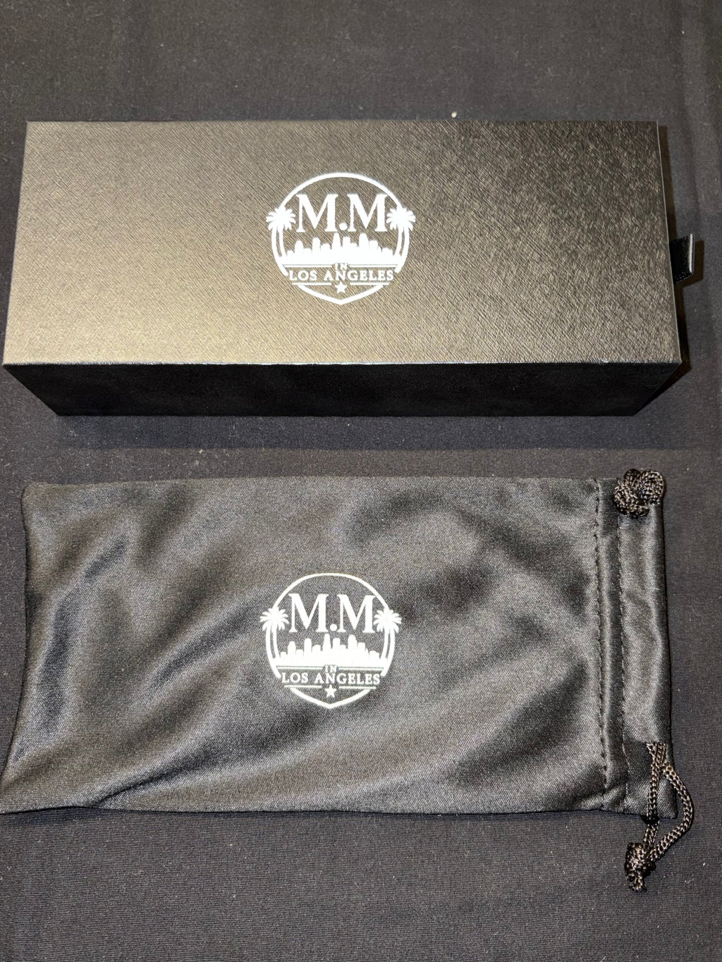 M.M in Los Angeles White Glasses