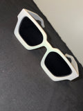 M.M in Los Angeles White Glasses