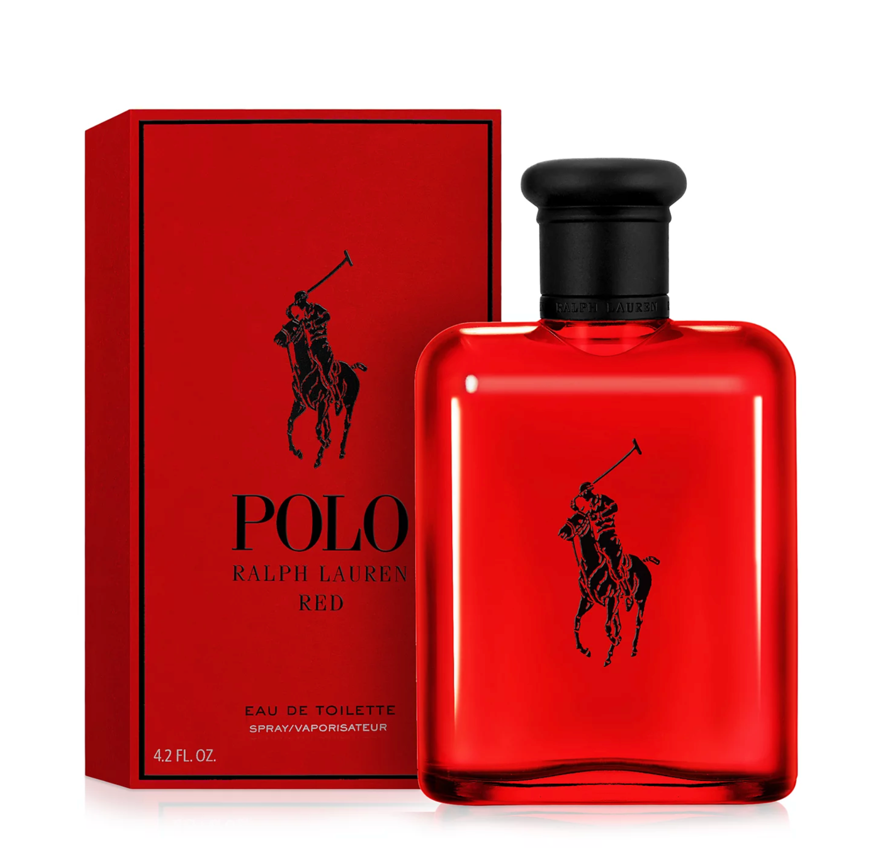 Polo Red By Ralph Lauren Eau De Toilette For Men 4.2oz