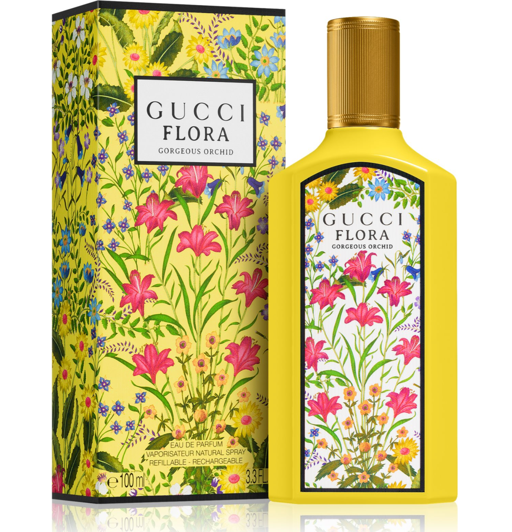 Gucci Flora Gorgeous Orchid Eau de Parfum 3.3oz