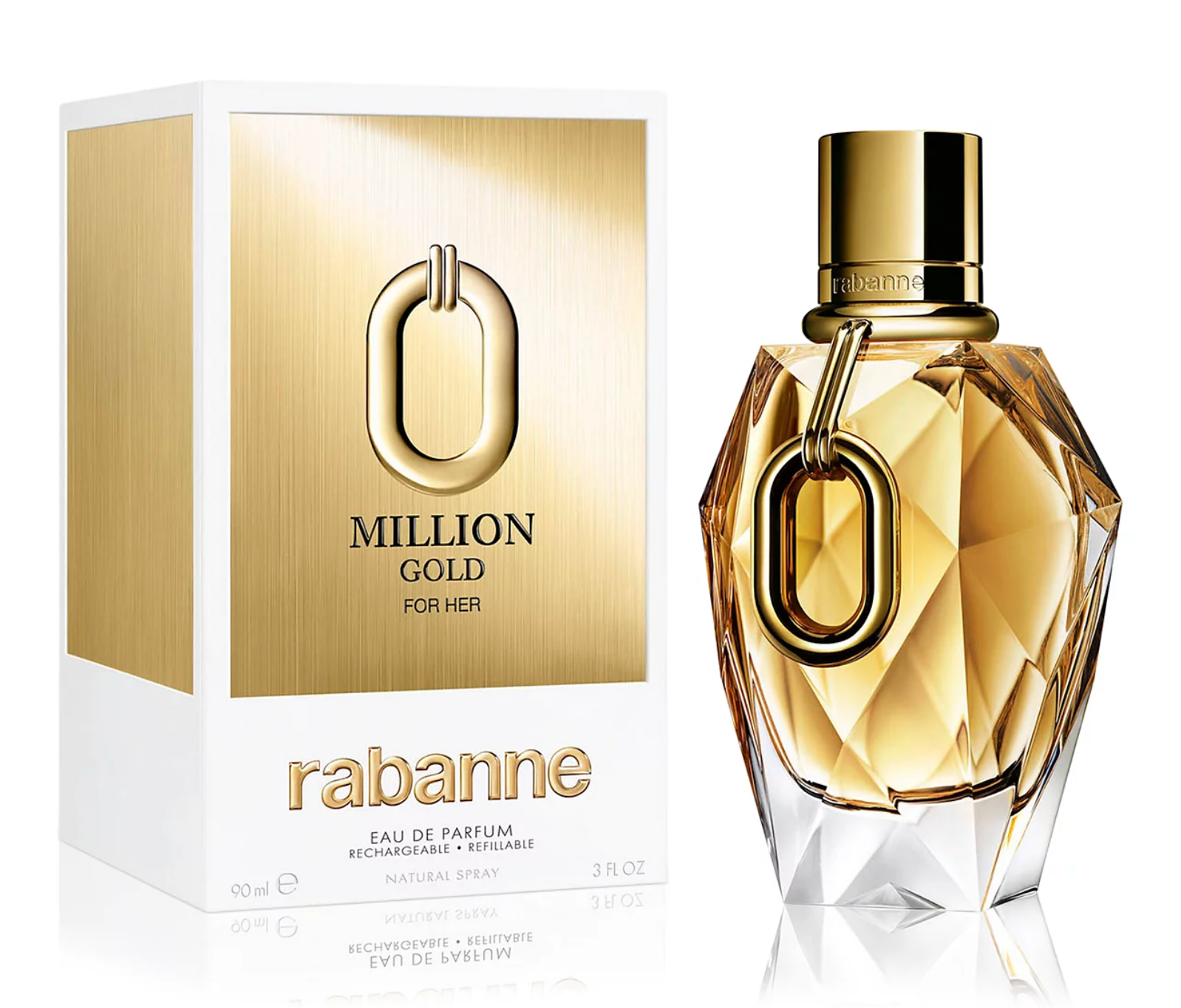 Rabanne Million Gold For Her Eau de Parfum 3oz